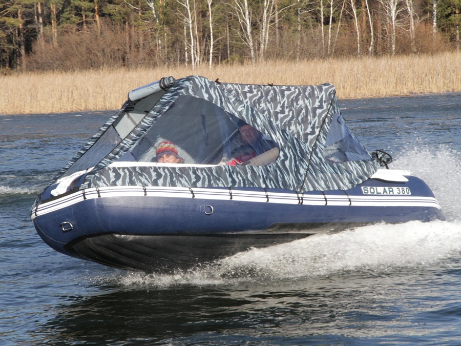 Моторная лодка Солар Максима-380 К